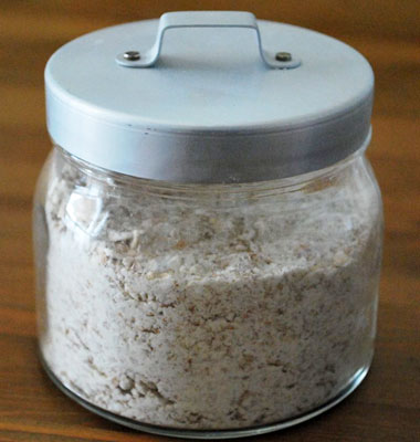 Homemade Whole Wheat Pancake Mix (in a jar)