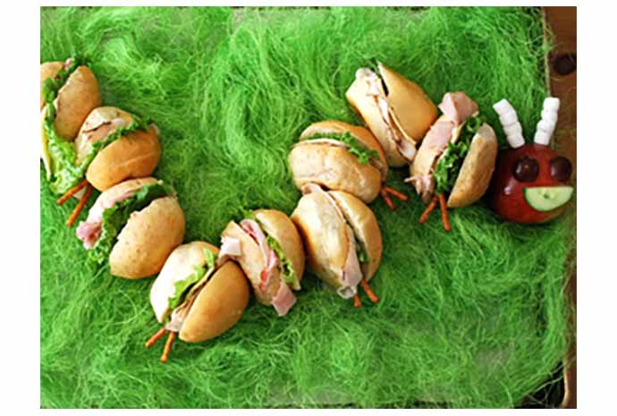 The Very Hungry Caterpillar Sandwiches - SavvyMom