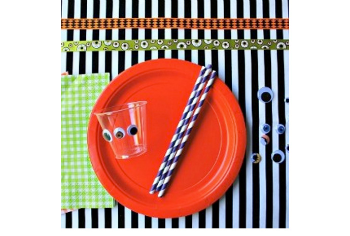 Go with the abnormal when it comes to party decor. Bold colours and stripes are where it's at...your guests will love that. 