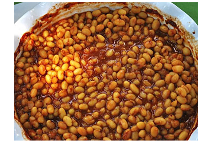 Baked beans go with picnics the way root beer goes with ice cream—so what better way to celebrate both root beer and beans than by putting them together?