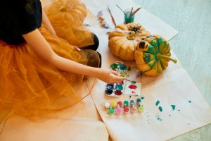 Halloween Pumpkin Decorating for Little Ones - SavvyMom