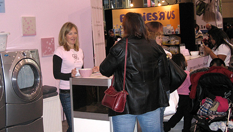 SavvyMom at the 2009 BabyTime Show in Toronto