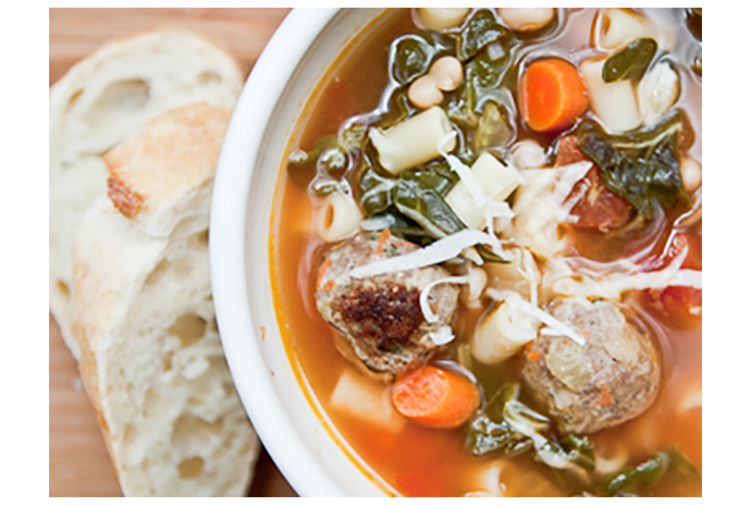 Meatball Minestrone Soup Recipe - SavvyMom