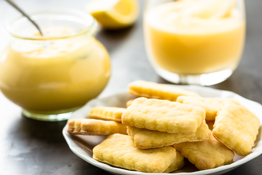 Lemon Shortbread Sticks