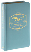 One Line a Day: A Five-Year Memory Book