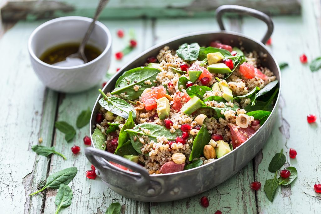 Winter Salad with Quinoa