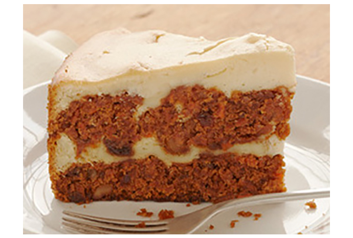 Try serving carrots and pineapple for desert with this scrumptious Carrot Cake Cheesecake Recipe. The added sweetness of pineapple makes it extra special.