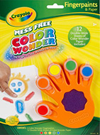 Crayola Colour Wonder Finger Paints & Papers