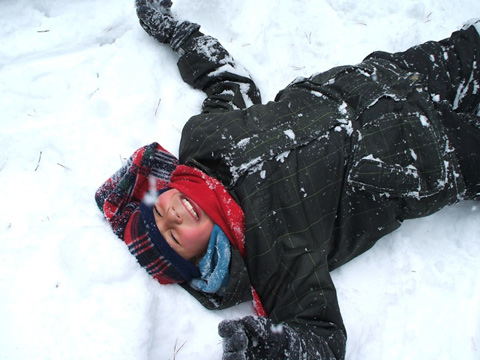 Anthony in the Snow