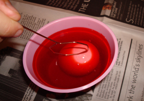 Dyeing Eggs