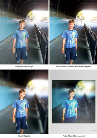 Four step iPhone app process
