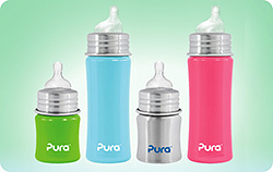 Pura Kiki bottles