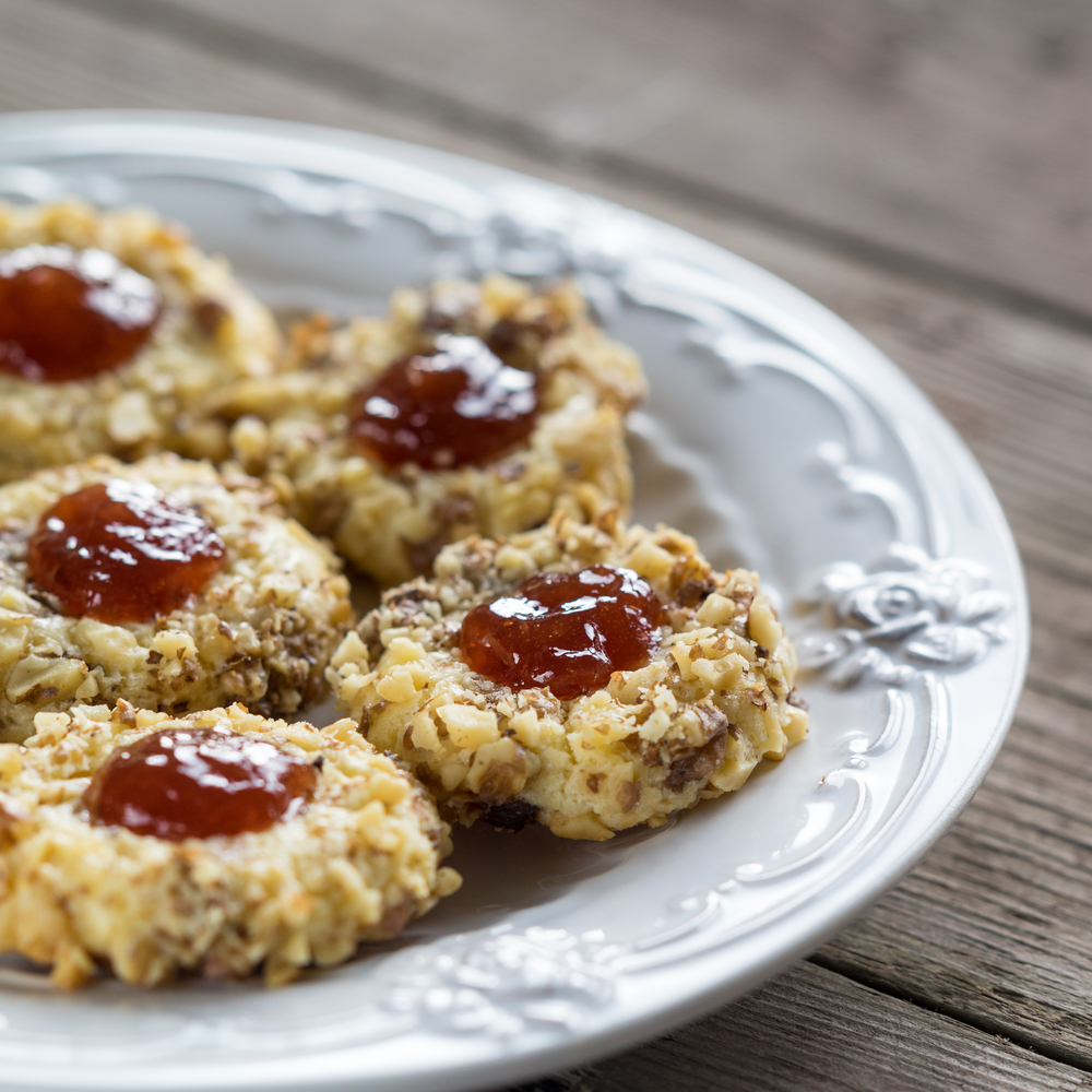 Denise Jam Thumbprint Cookies