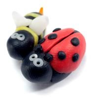 Decorate your table with fun bugs