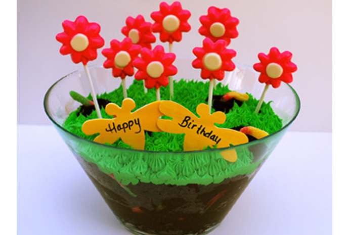 Spring Celebration Garden Cake