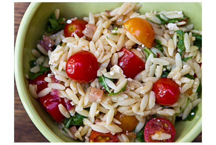 Serve this simple summer pasta recipe warm or as a salad for your next Family Meal. It's also a great addition to any potluck event.