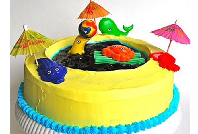 Swimming Pool Cake