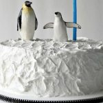 Penguin Birthday Cake