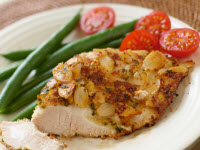 Almond Crusted Turkey Breasts
