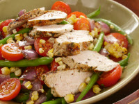 Green Bean, Corn and Tomato Salad