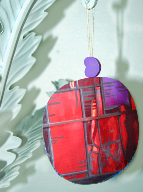 Recycled Paper Ornament Craft
