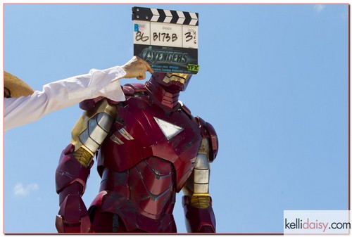 "Marvel's The Avengers" 

IRON MAN on set

Ph: Zade Rosenthal  

© 2011 MVLFFLLC.  TM &amp; © 2011 Marvel.  All Rights Reserved.