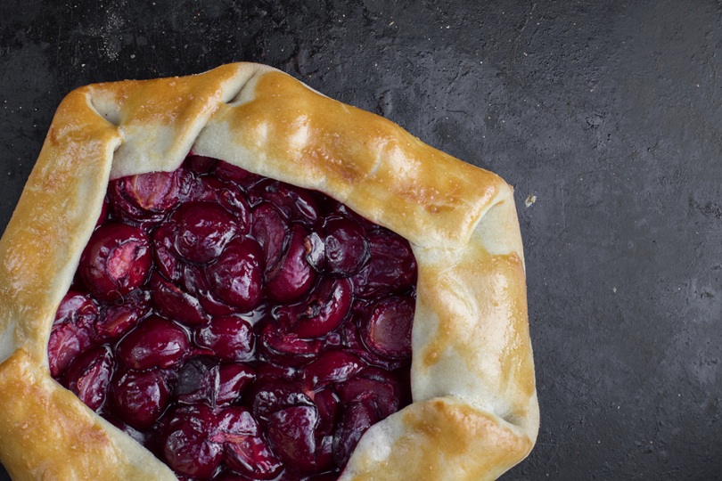 Open Faced Cherry Tart Recipe - SavvyMom