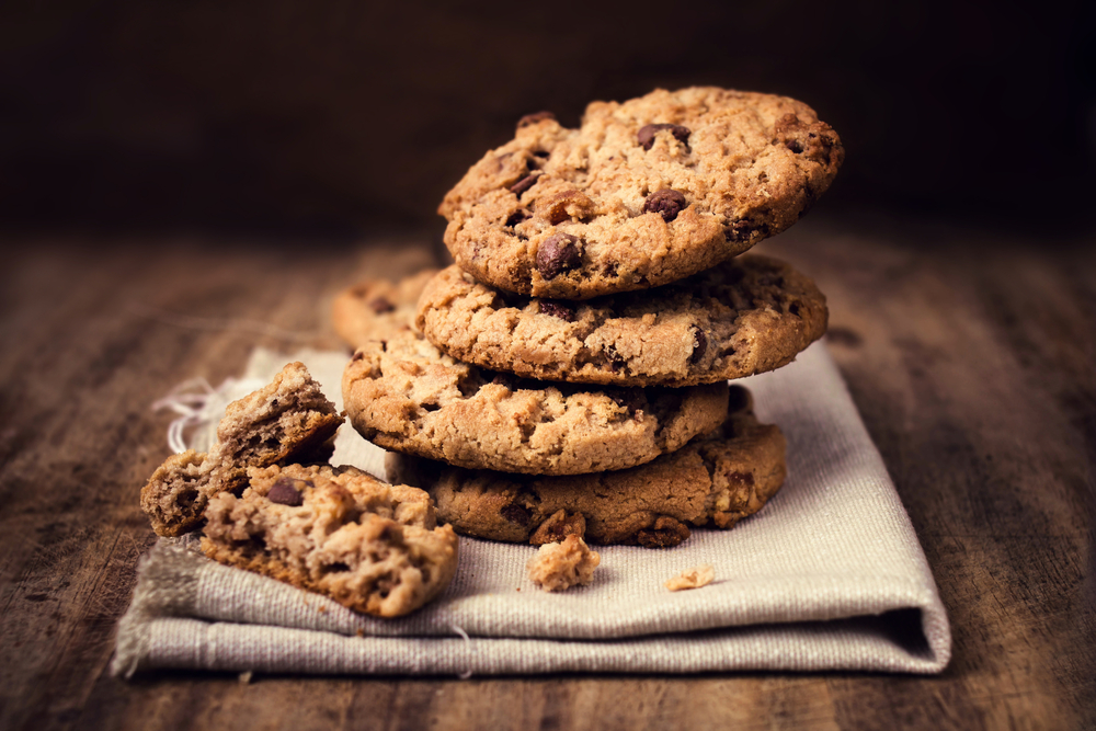 Whole Grain Chocolate Chip Cookies