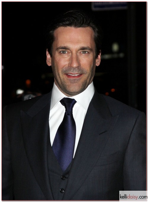The Cinema Society &amp; People StyleWatch with Grey Goose hosts a screening of &quot;Friends With Kids,&quot; held at the SVA Theater in New York City, New York on March 5, 2012.  Among those in attendance Jon Hamm