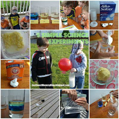 5ScienceExperimentsforkids