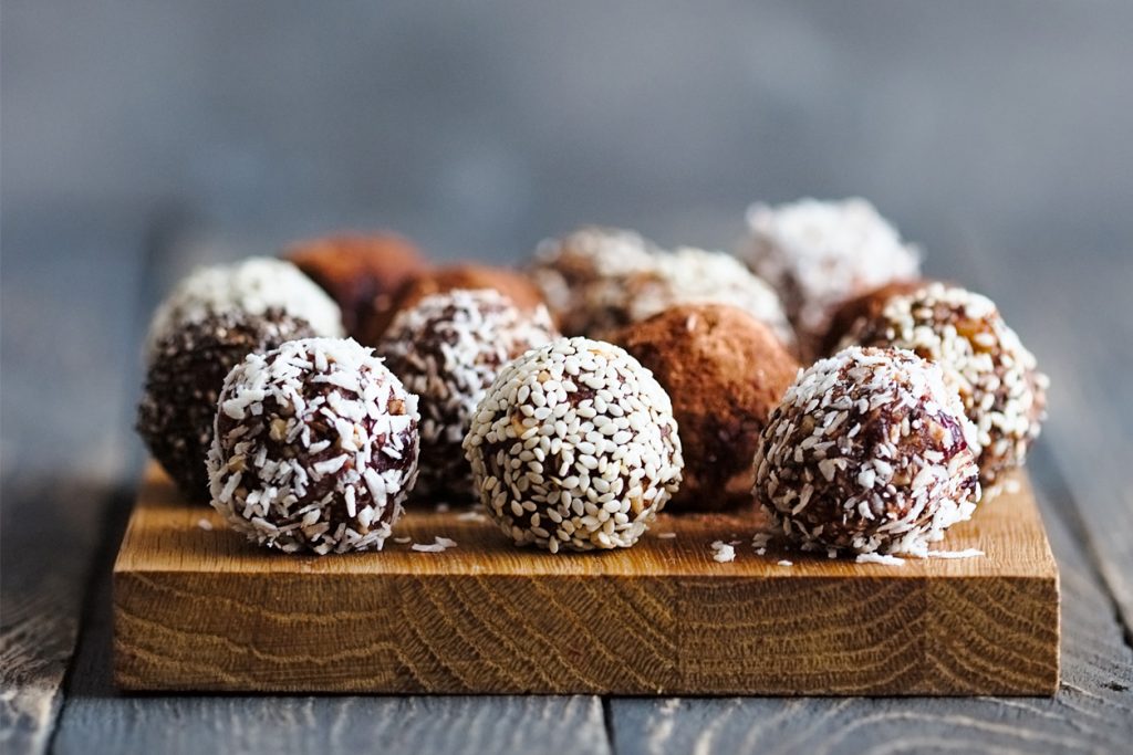 Cocoa and Date Truffles