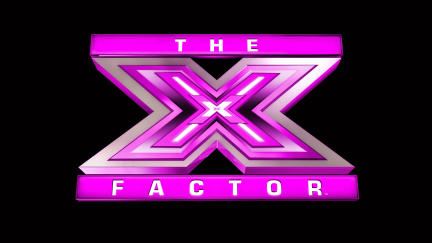 THE X FACTOR: Pink logo.