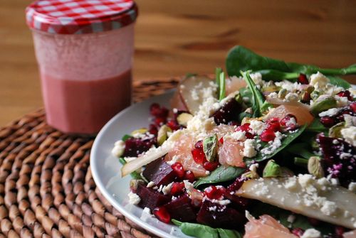 Ruby-Red-Holiday-Salad-Recipe-SavvyMom Ruby Red Holiday Salad Recipe - SavvyMom