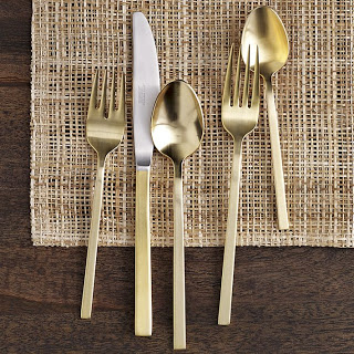 WestElmGoldCutlery WestElmGoldCutlery