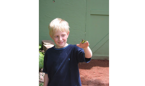 Boy with Butterfly