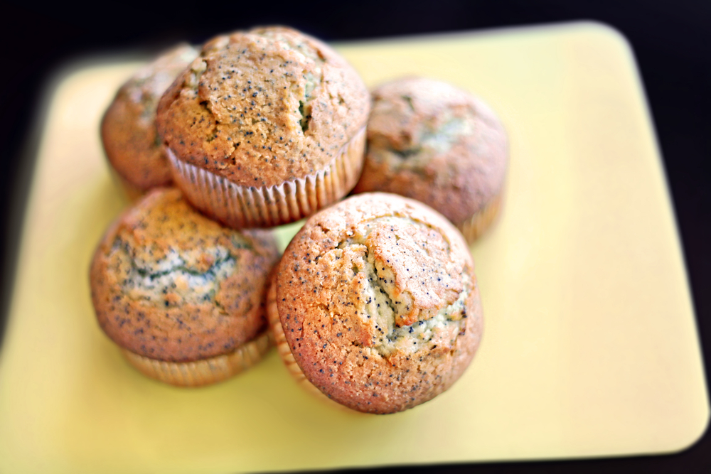 Lemon Poppyseed Mini Muffins