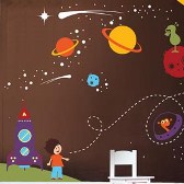 Spaceship Wall Decals