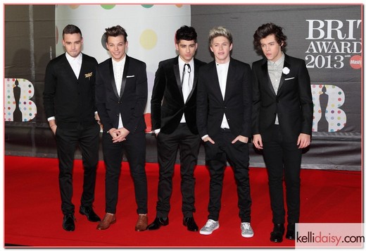 51018673 Stars attend the Brit Awards at 02 Arena on February 20, 2013 in London, England. Stars attend the Brit Awards at 02 Arena on February 20, 2013 in London, England.
Pictured: Liam Payne, Louis Tomlinson, Zayn Malik, Niall Horan, Harry Styles FameFlynet, Inc - Beverly Hills, CA, USA - +1 (818) 307-4813 RESTRICTIONS APPLY: USA ONLY