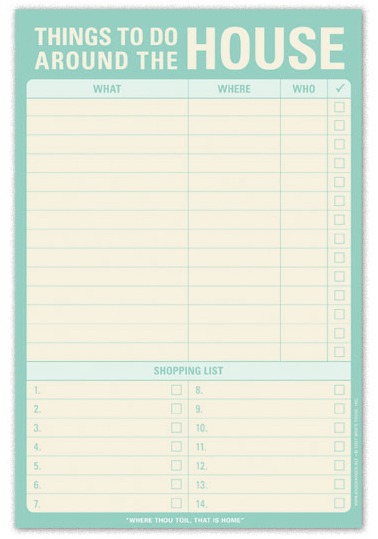 Things-To-Do-Around-the-house-Notepad Things-To-Do-Around-the-house-Notepad