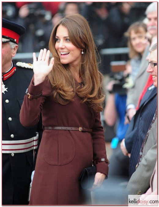 51030431 Pregnant Kate Middleton, Duchess of Cambridge, visits the Fishing Heritage Centre during an official visit to Grimsby, England on March 5, 2013. FameFlynet, Inc - Beverly Hills, CA, USA - +1 (818) 307-4813 RESTRICTIONS APPLY: USA ONLY