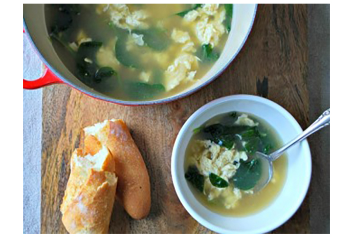 For the time-strapped mom, this healthy soup comes together quickly and easily, making use of everyday ingredients you likely have on hand. Fresh spinach adds a burst of flavour and dose of colour to the dish, and when served with crusty bread and a simple salad, it quickly transforms into a hearty meal the whole family can enjoy. 