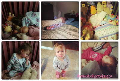 ToddlerWakingUpCollage