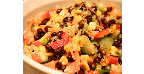 Black Bean Quinoa Salad