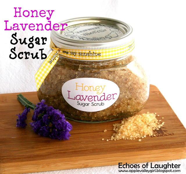 HoneyLavenderSugarScrub