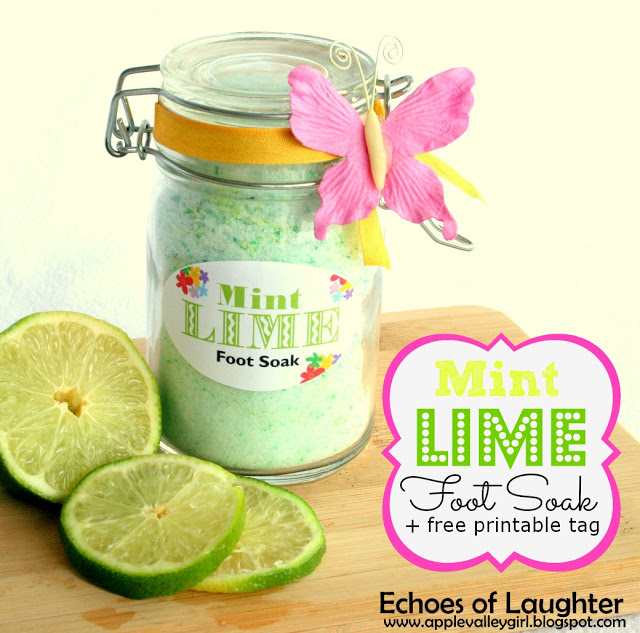 MintLimeFootSoak