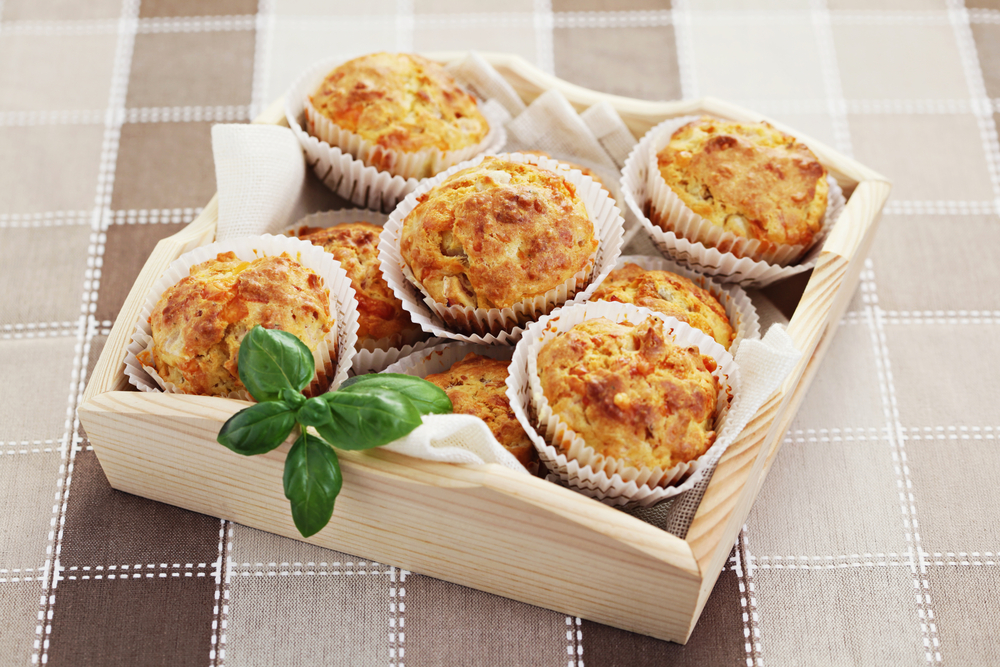 Ham and Cheese Muffins