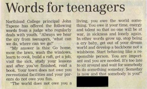 Words for Teens