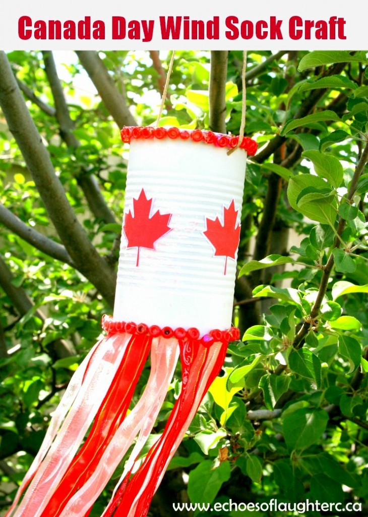 CanadaDayWindSockCraft