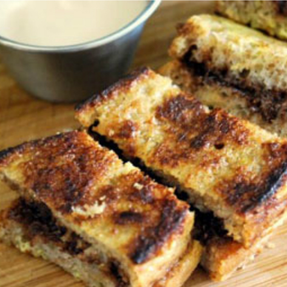 Stuffed French Toast Fingers Recipe - SavvyMom