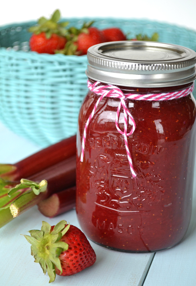 Strawberry-Rhubarb-Jam-A-Pretty-Life